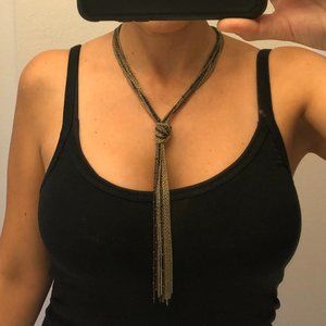 Price Drop!! Unique Multi-Chain Knotted Necklace